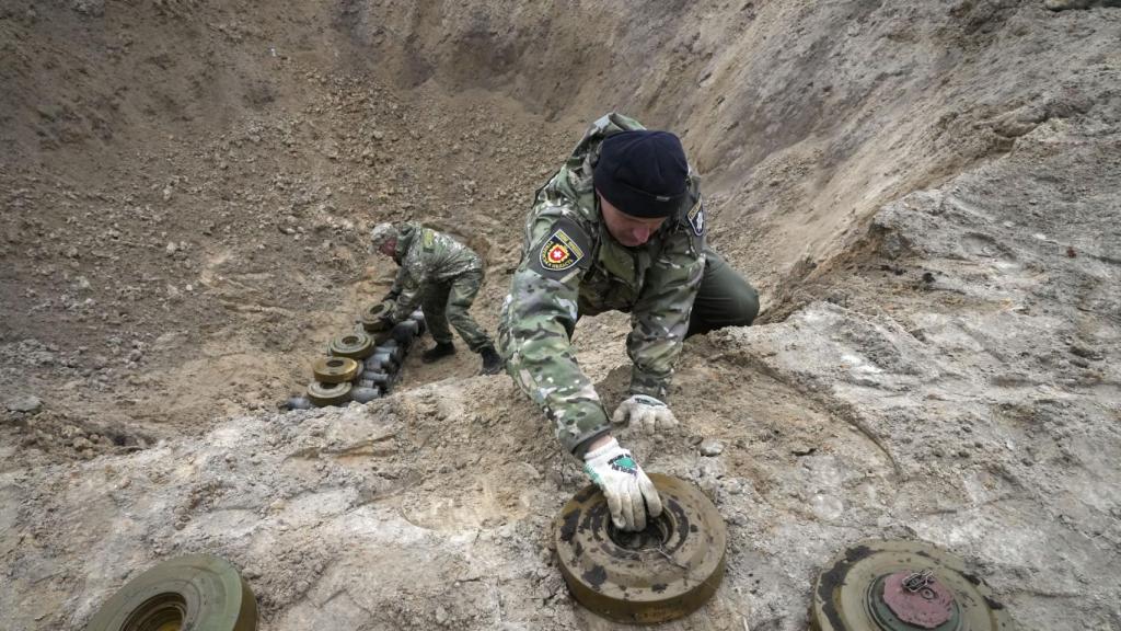 Soldados ucranianos.