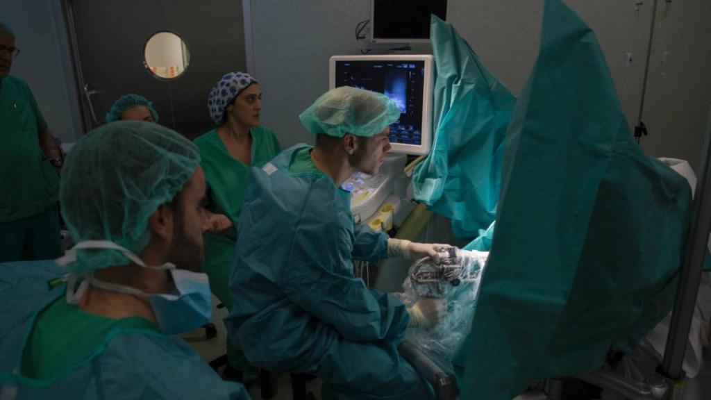 Aplicación de la técnica de biopsia fusión.