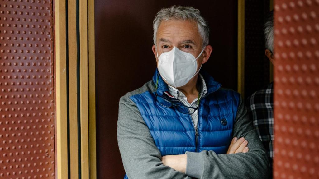 El viceportavoz del Grupo UPL-Soria Ya, Ángel Ceña, en una imagen de archivo.