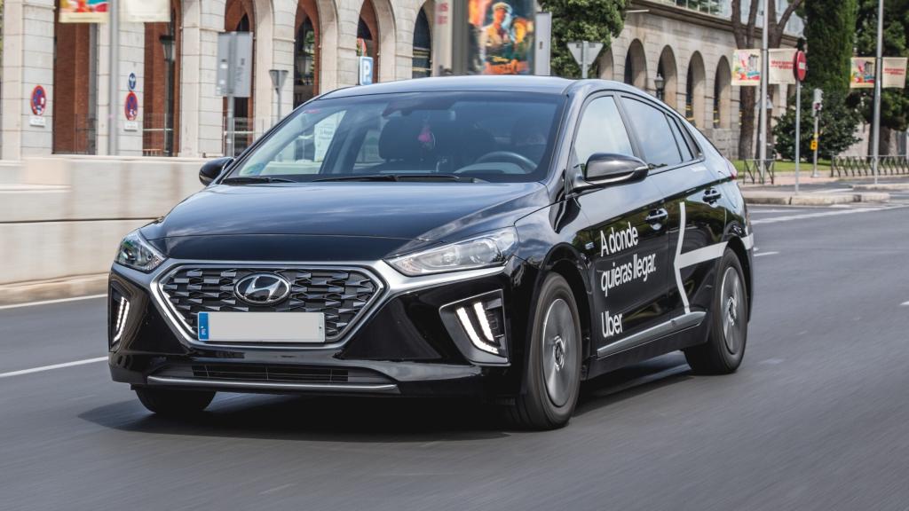 Imagen de archivo de un vehículo de Uber.