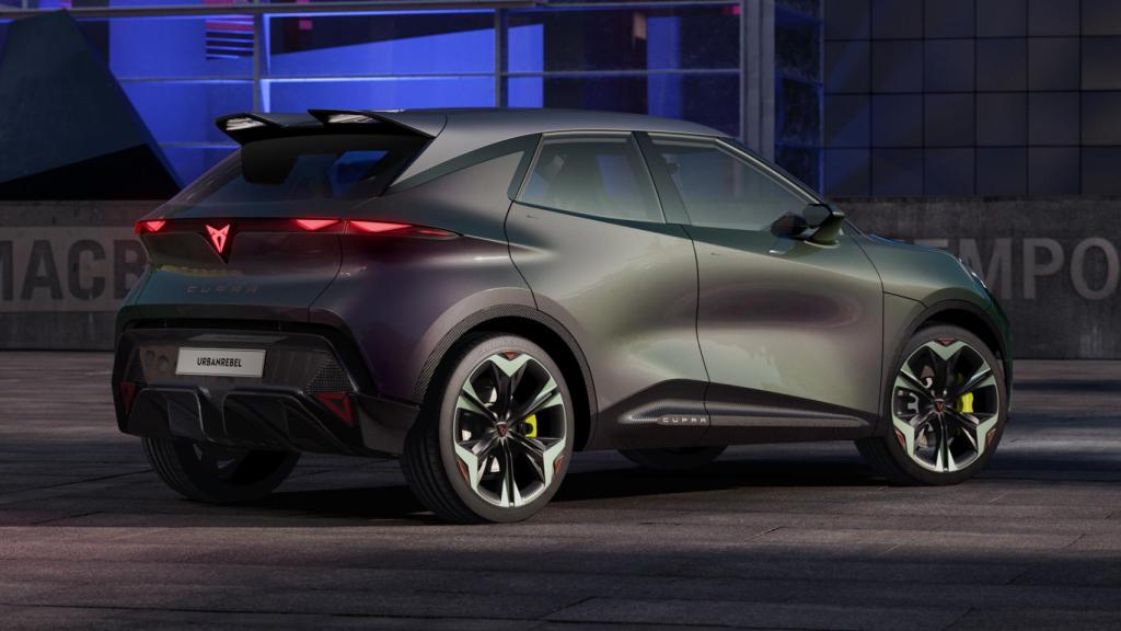 El Cupra UrbanRebel es un coche eléctrico de pequeño tamaño que llegará en 2025.