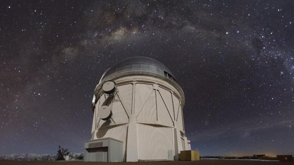 El telescopio Víctor M. Blanco en Chile