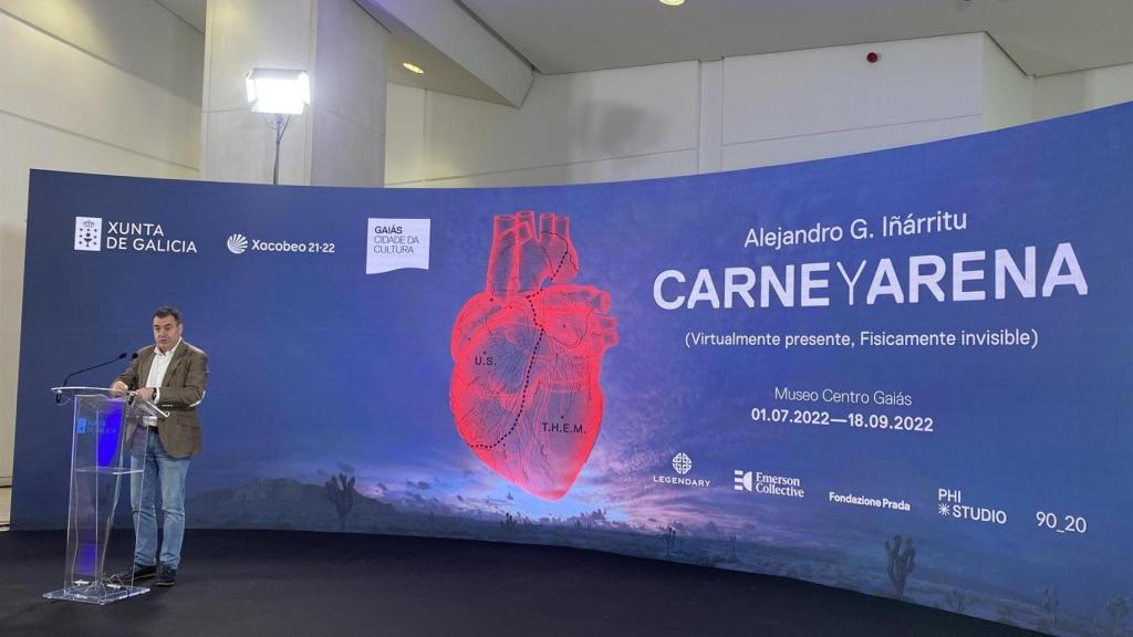 Presentación de la experiencia de realidad virtual ‘Carne y Arena’
