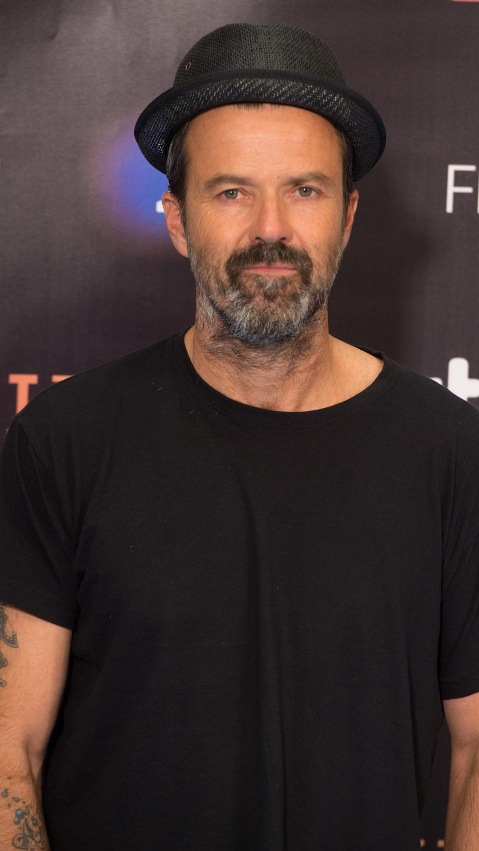 Pau Donés en un evento público en septiembre de 2017, en Vitoria.