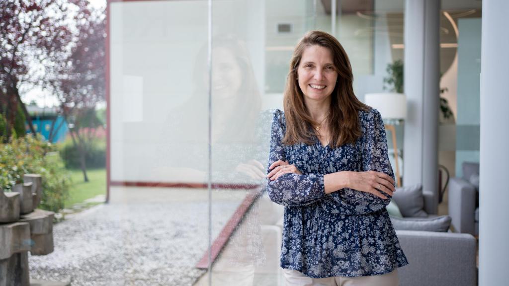 Ana Argelich en la sede de MSD, en Madrid.