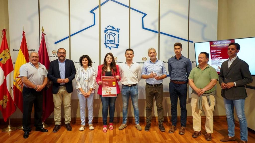 Presentación de los coloquios taurinos de la Diputación de Valladolid