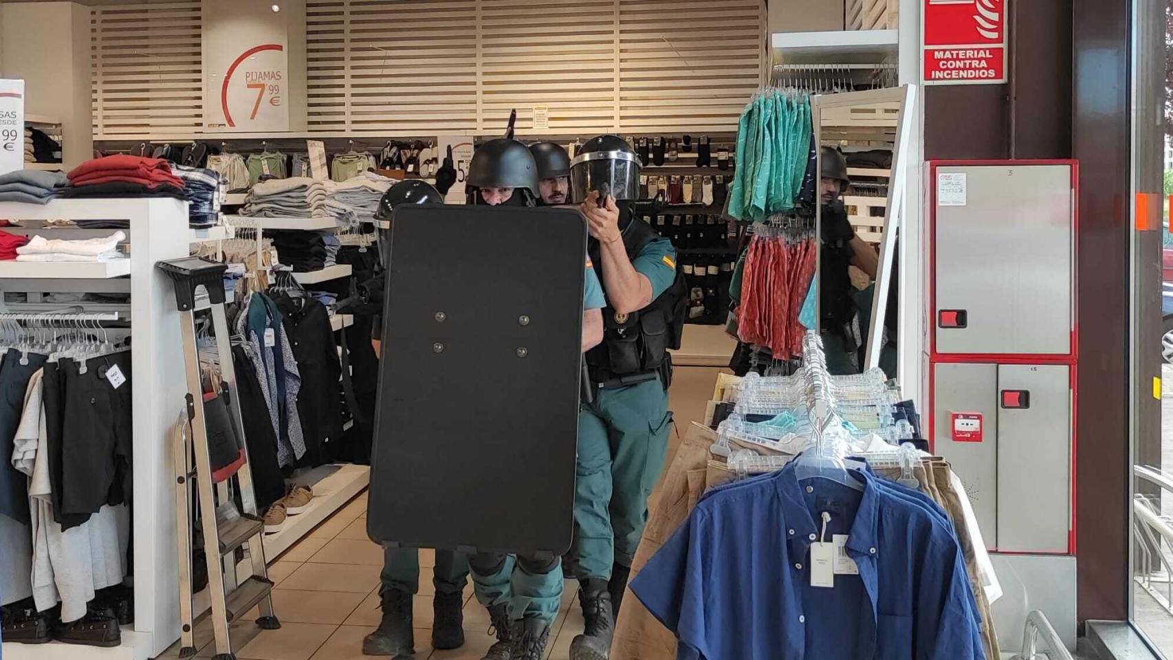 Simulacro de atentado terrorista este miércoles en Benavente.