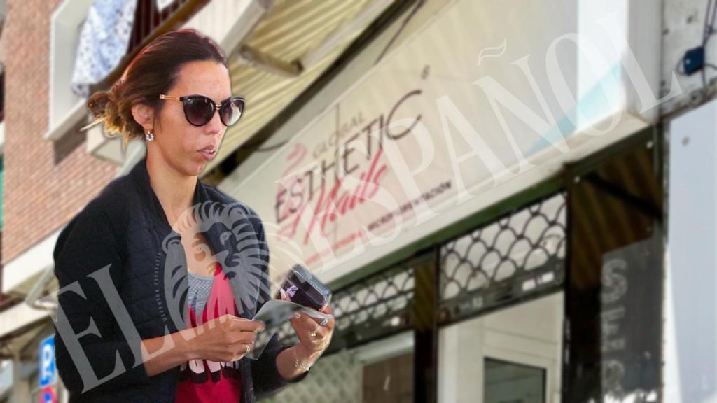 Paola Olmedo en un fotomontaje de EL ESPAÑOL.