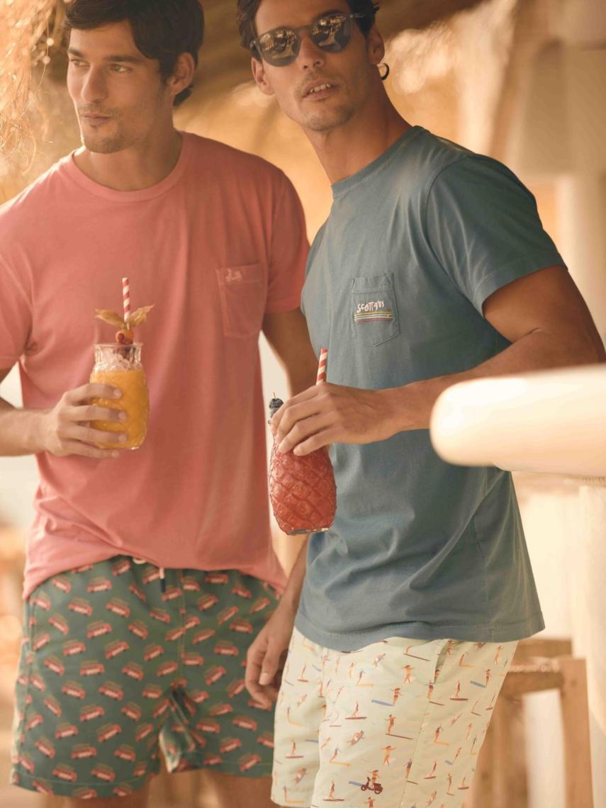 Los nuevos bañadores de Scotta 1985 están fabricados con materiales reciclados.