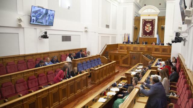 Pleno de las Cortes de Castilla-La Mancha. Foto: Cortes CLM.