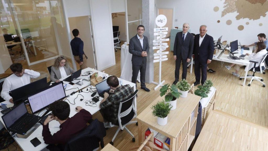 SDG Group inaugura un centro en Santiago.