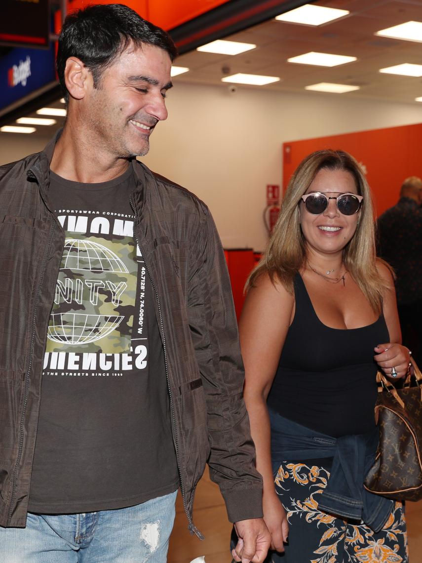 Jesulín de Ubrique y María José Campanario en una imagen tomada en septiembre de 2019.