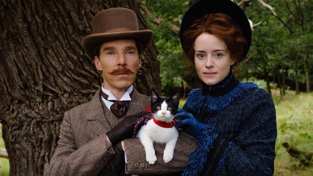 Benedict Cumberbatch y Claire Foy en 'Mr. Wain'