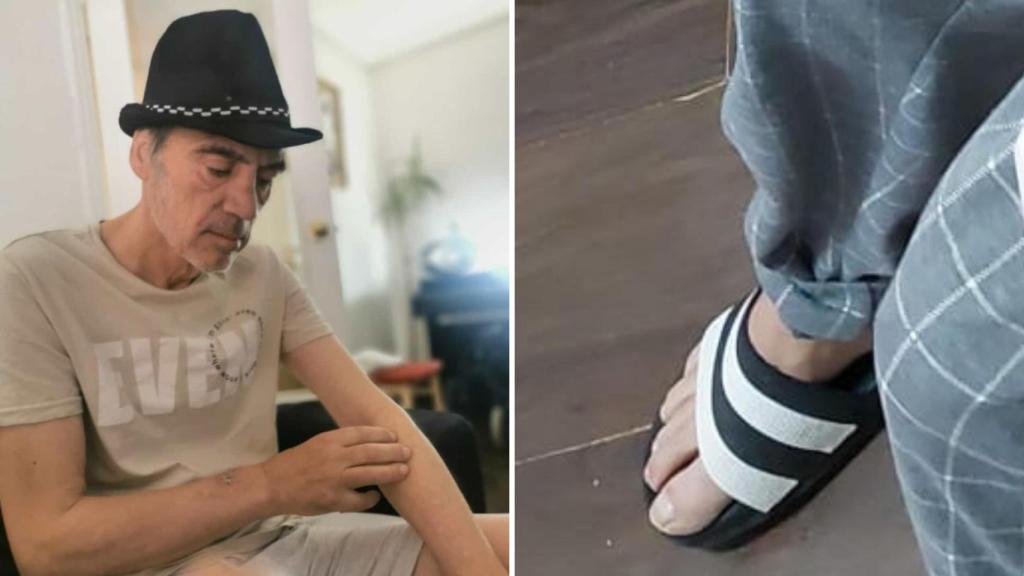 La ropa y las zapatillas con las que se vio por última vez a Mariano Martínez.