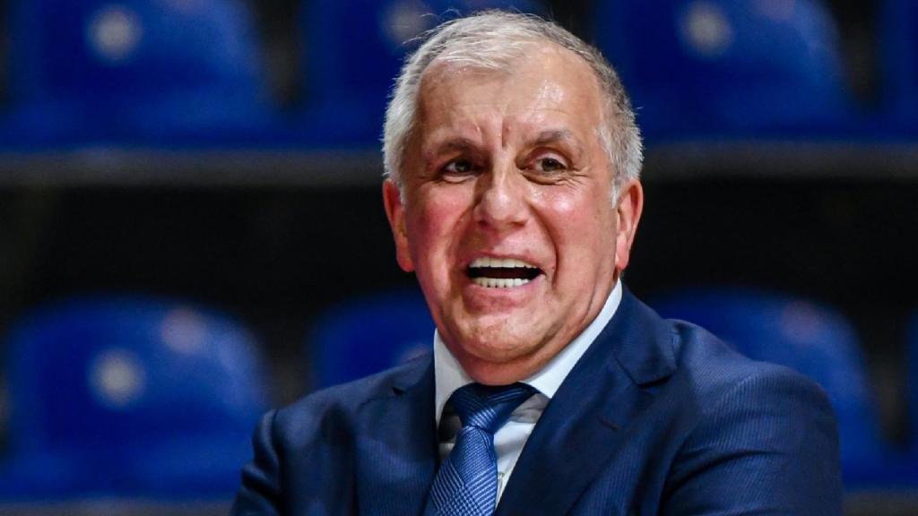 Zeljko Obradovic, durante un partido.