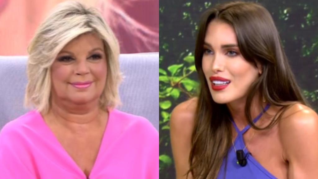 Terelu Campos y Marta López, en 'Sálvame'.