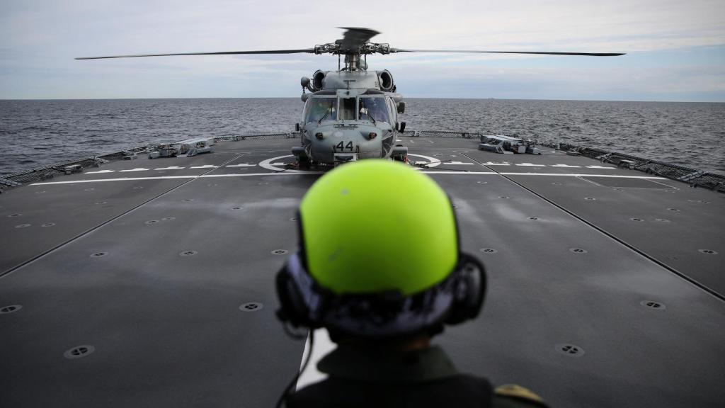 Ejercicio naval Baltops de la OTAN en el Mar Báltico.