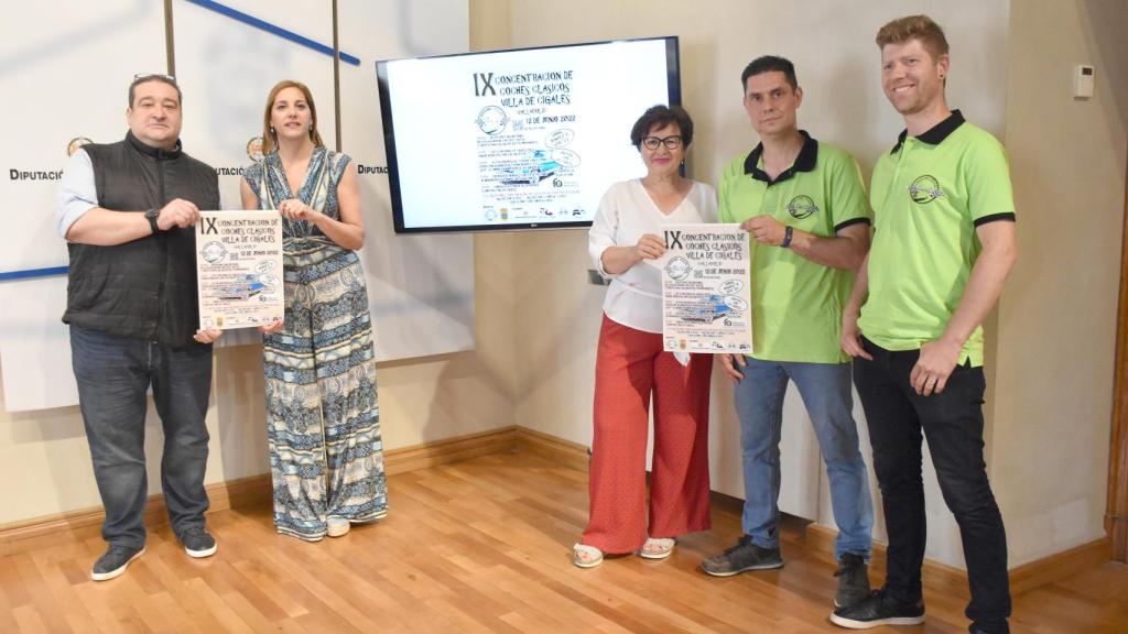 Presentación de la IX Concentración de Vehículos Clásicos Villa de Cigales