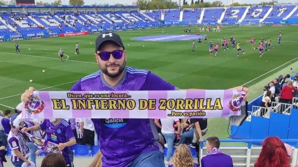 Mario Puertas, presidente de la Federación de Peñas del Real Valladolid