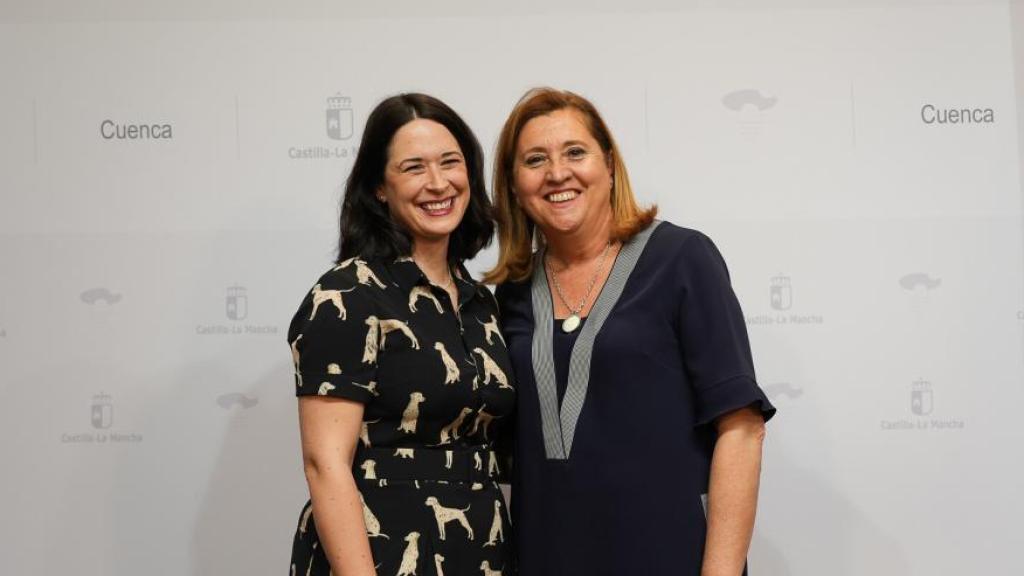 Isabel Buleo y Rosa Ana Rodríguez. Foto: JCCM.