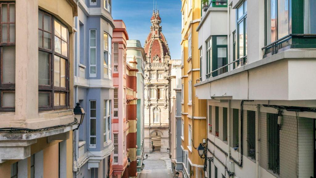 Puerta de Aires, en A Coruña