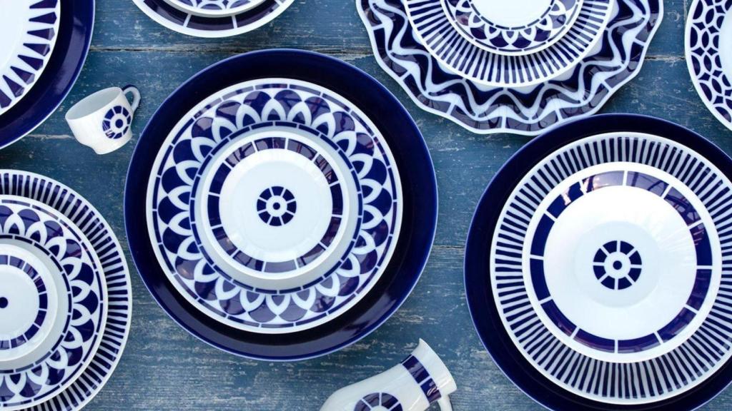 Piezas de Sargadelos.