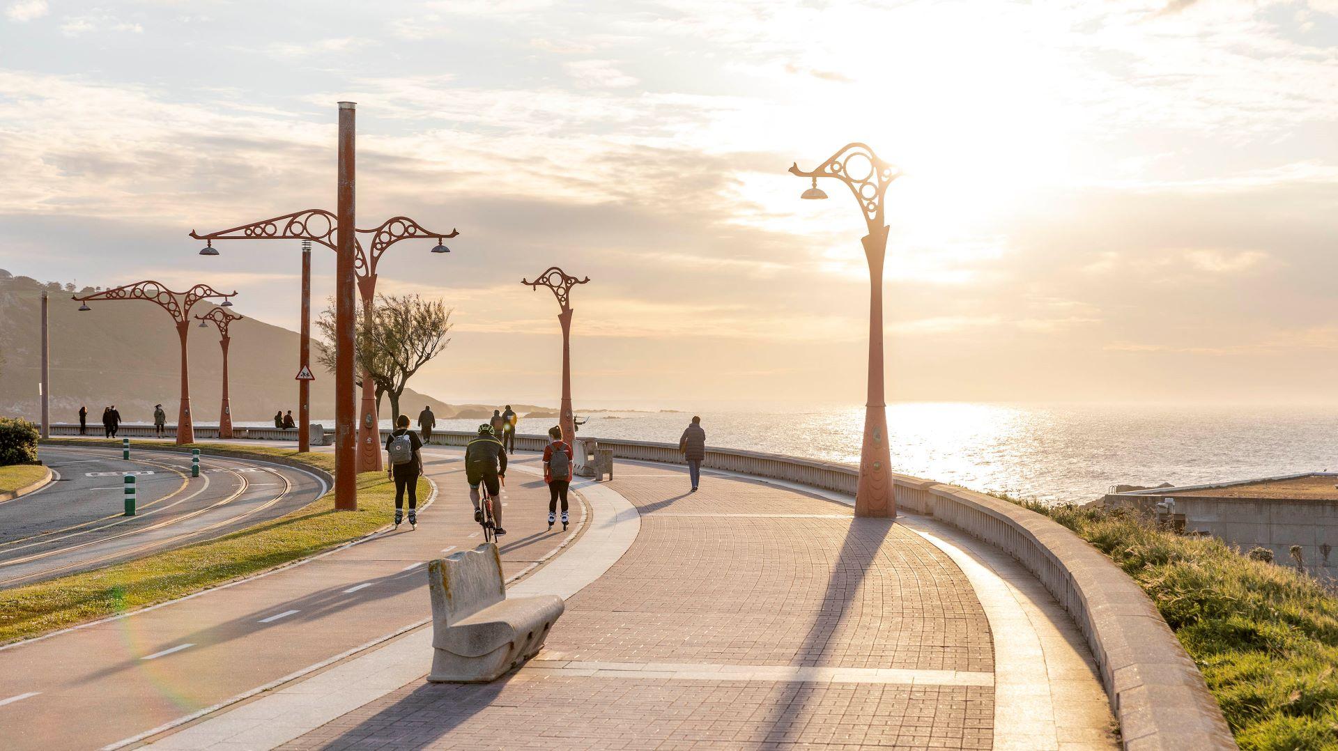 El Paseo Marítimo de A Coruña