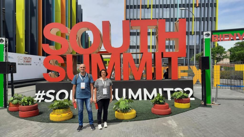 Miembros de Codee en la South Summit Madrid.