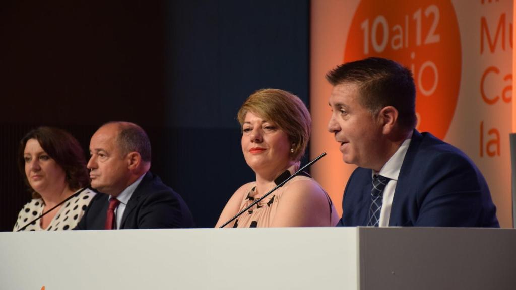 Santiago Cabañero en el III Encuentro Mundial de Capitales de Cuchillería. Foto: JCCM.