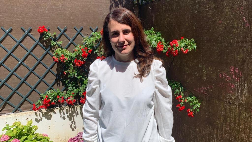 Silvia Cordovilla con su nueva adquisición de Shein