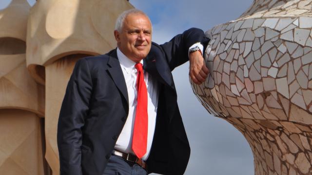 Nuccio Ordine, fotografiado en Barcelona.
