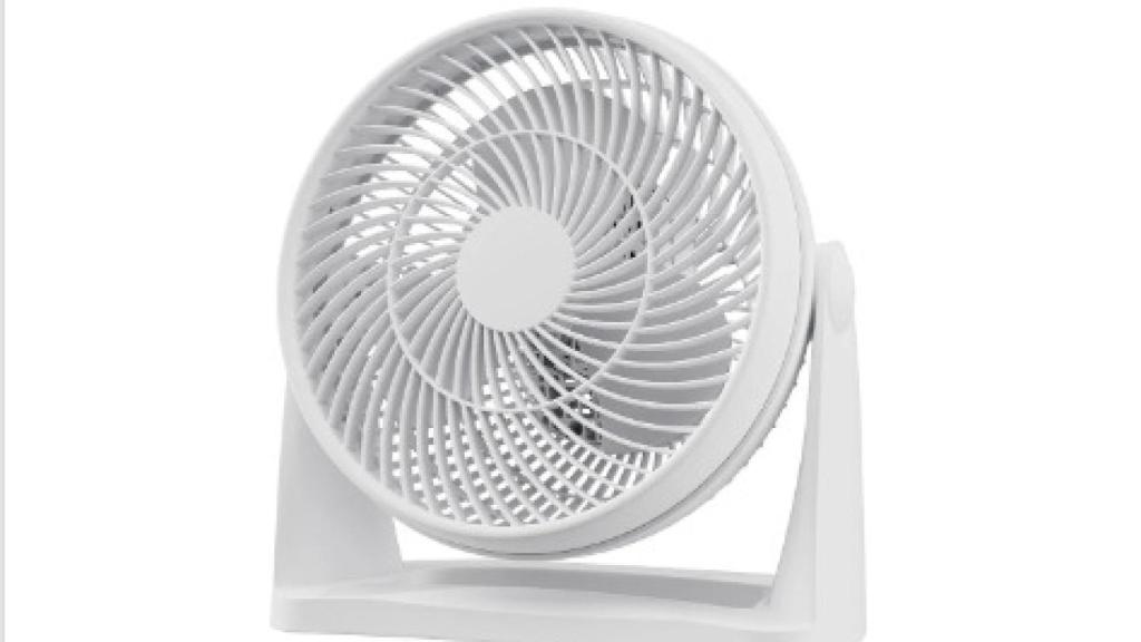 Ventilador sobremesa blanco