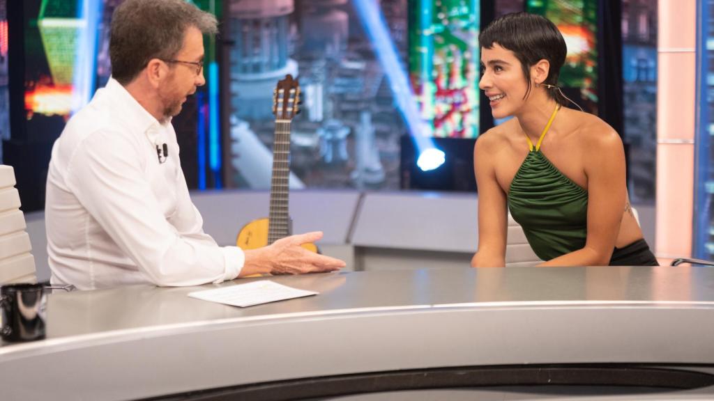 Esmeralda Pimentel en 'El hormiguero'.