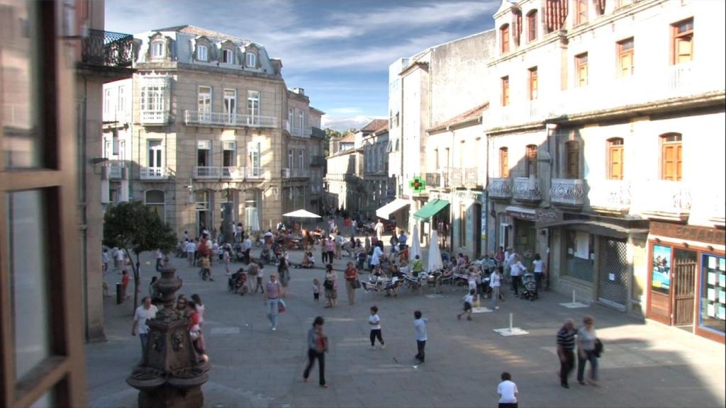 Las personas, no los coches, son el centro de la política de Pontevedra, que ahora da clases en el mundo.