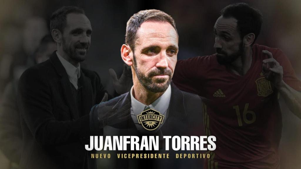 Juanfran Torres, nuevo vicepresidente del Intercity CF.