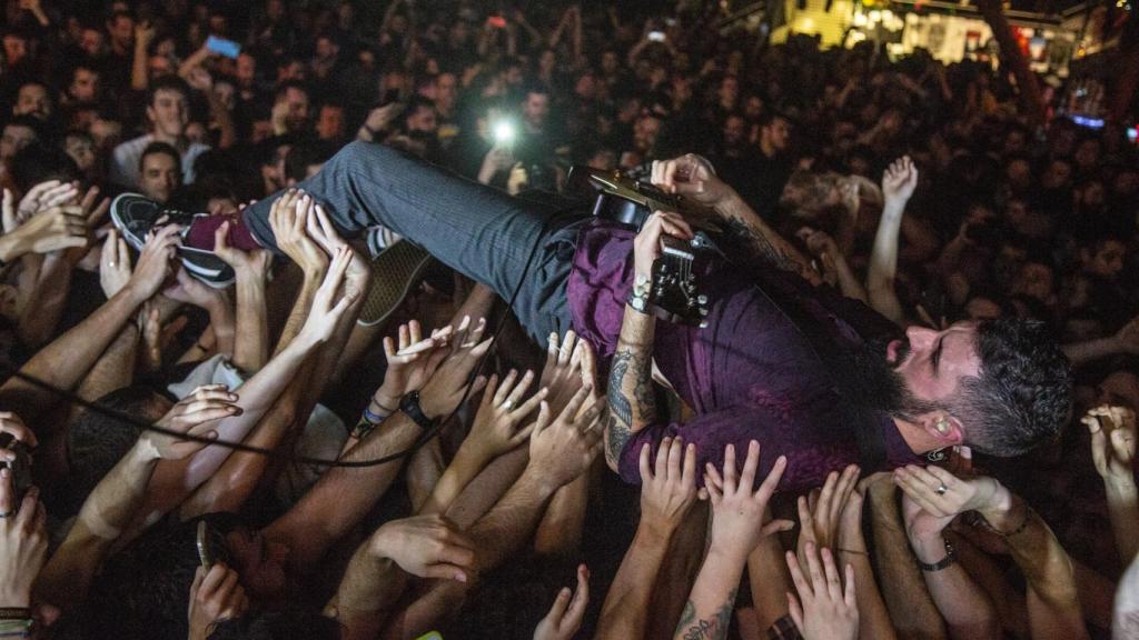 Pablo Martínez, cantante y guitarrista de  Desakato