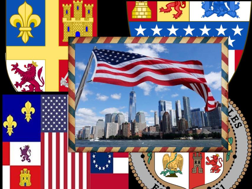 Castilla y León en los símbolos de Estados Unidos
