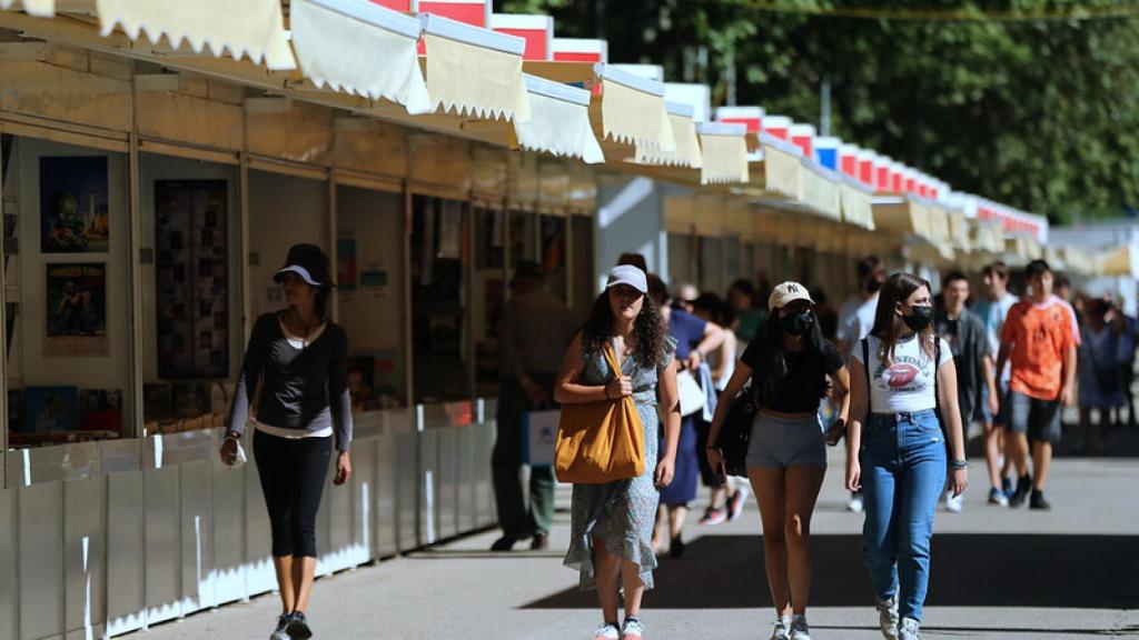 Vista de la Feria del Libros de Madrid. Foto: Feria del Libro Madrid