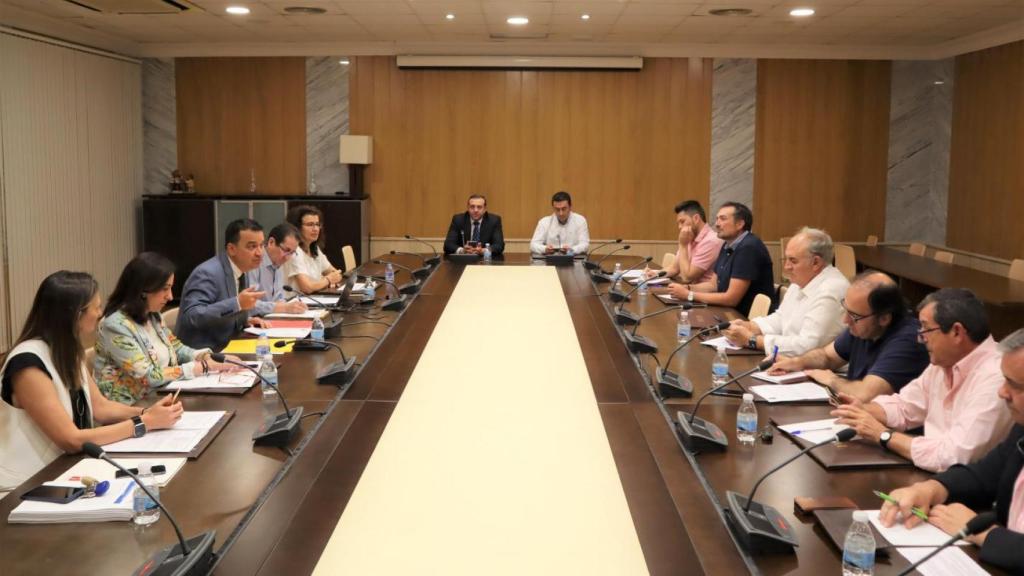 Reunión del Patronato de la Fundación Tierra de Viñedos. Foto: JCCM.