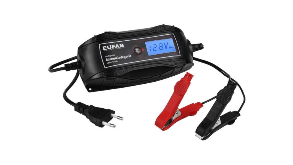 Cargador baterias white