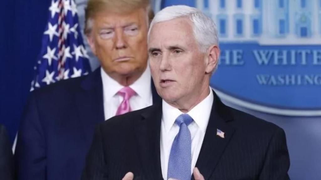 Mike Pence y Donald Trump.