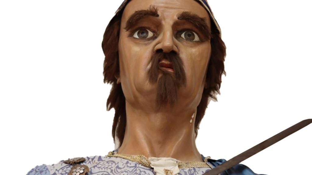 Corpus, gigantones y tarasca. Fotos: V. Martín