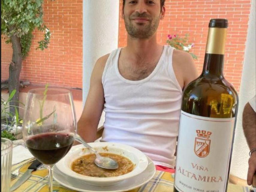 La imagen viral del futbolista talaverano Manu Trigueros