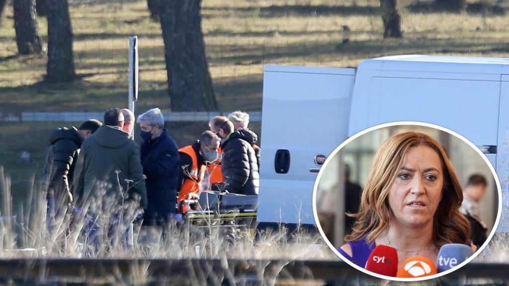 Imagen del día que se encontró el cadáver de Esther López y Virginia Barcones en una imagen de archivo.