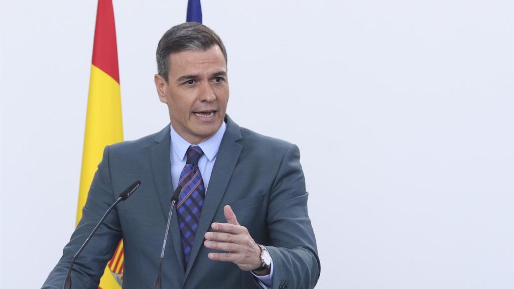 Pedro Sánchez, presidente del Gobierno.