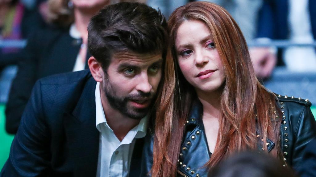 Shakira y Gerard Piqué en un partido de la Copa Davis en Madrid hace algún tiempo.