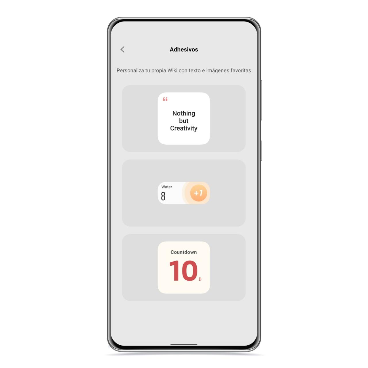 Widgets de Vivo cuenta atrás