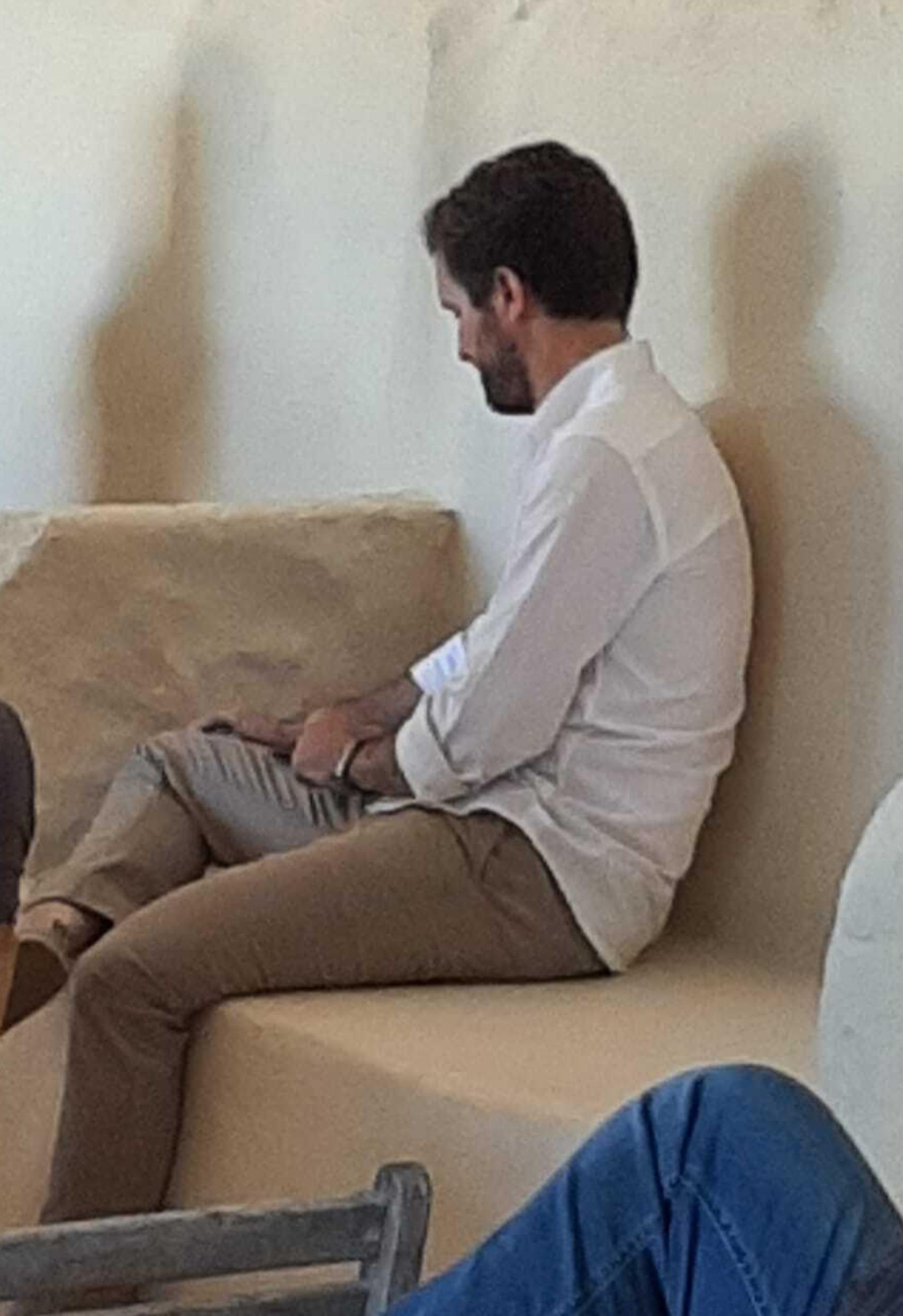 El expresidente del PP Pablo Casado, el domingo en un foro organizado por Martin Varsavsky en Menorca.
