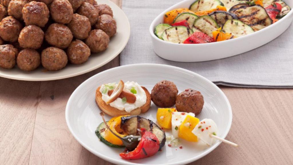 La carne picada y la verdura fácil de comer mejoran la dieta en la tercera edad.