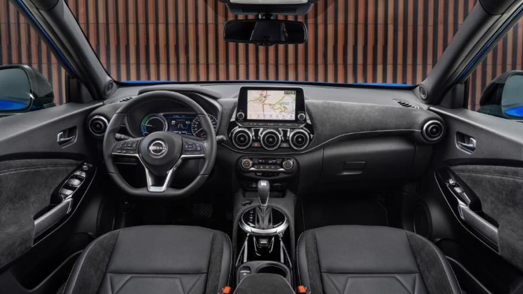 En el cuadro de mandos de 7 pulgadas se pueden ver los distintos flujos de energía.